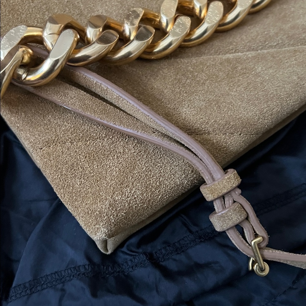 Rebecca Minkoff Edie Maxi Crossbody in Honey Gold - Picture 10 of 12